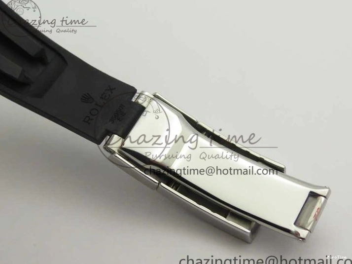 MiroTime 0119 Daytona 116519 Noob 1:1 Best Edition 904L SS Case Blue Dial on Black Rubber Strap SA4130 (Free Extra Strap) Compact 3290